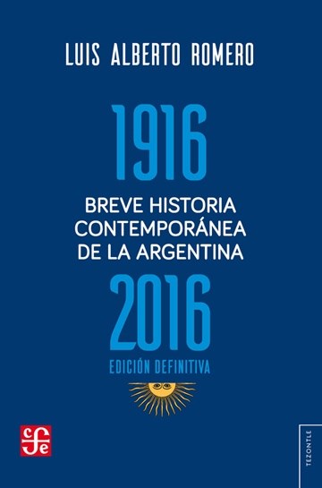 Papel BREVE HISTORIA CONTEMPORANEA DE LA ARGENTINA