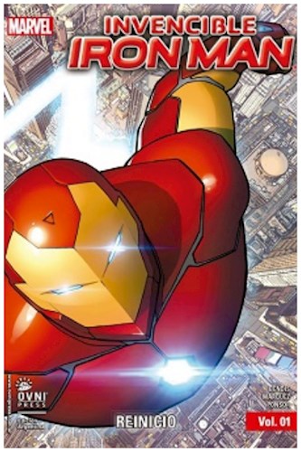 Papel MARVEL-ESPECIALES- INVENCIBLE IRON MAN #01 REINICIO