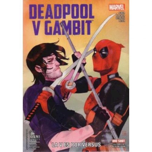 Papel MARVEL-ESPECIALES- DEADPOOL VS GAMBIT