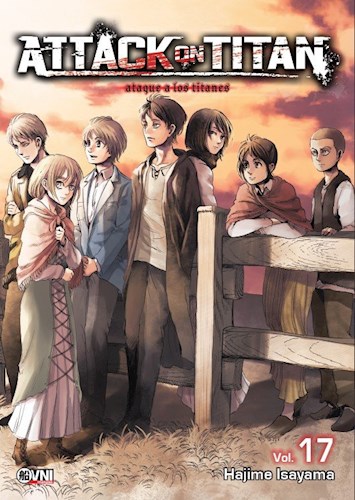 Papel Attack on Titan Tomo 17