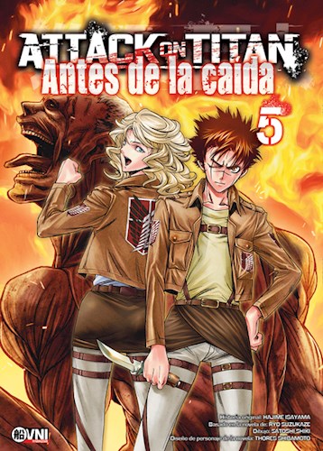 Papel KODANSHA - ATTACK ON TITAN: ANTES DE LA CAÍDA  Vol. 05