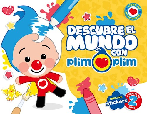 Papel Descubre El Mundo Con Plim Plim