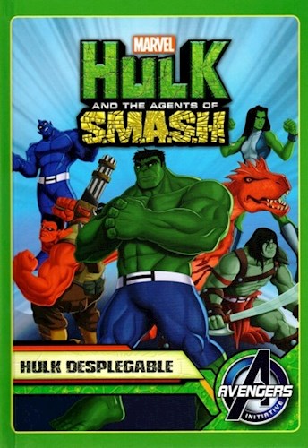 Papel MARVEL AND THE AGENTS OF SMASH HULK DESPLEGABLE