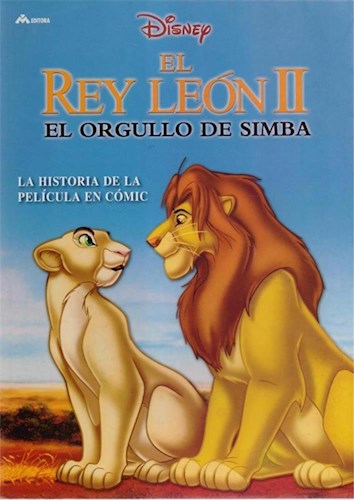 Papel EL REY LEON II EL ORGULLO DE SIMBA LA HISTORIA DE LA PELICULA EN COMIC