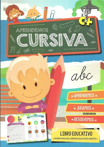 Papel YO C+ APRENDEMOS CURSIVA LIBRO EDUCATIVO