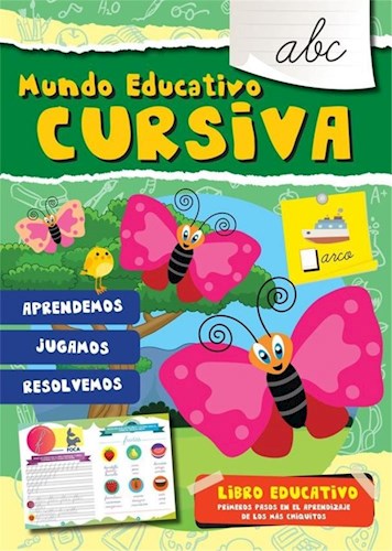 Papel MUNDO EDUCATIVO - CURSIVA