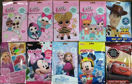 Papel FROZEN MINI ART PACK