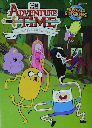 Papel THE ADVENTURE TIME LIBRO DE ACTIVIDADES + FIGURAS PARA JUGAR EN EL AGUA