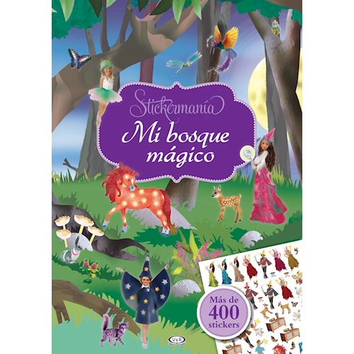 Papel STICKERMANIA. MI BOSQUE MAGICO