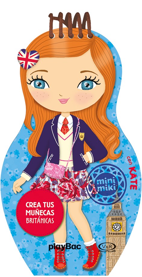 Papel MINI MIKI - CREA TUS MUÑECAS BRITANICAS