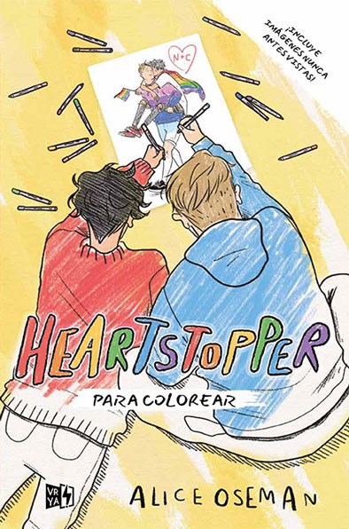 Papel HEARTSTOPPER PARA COLOREAR