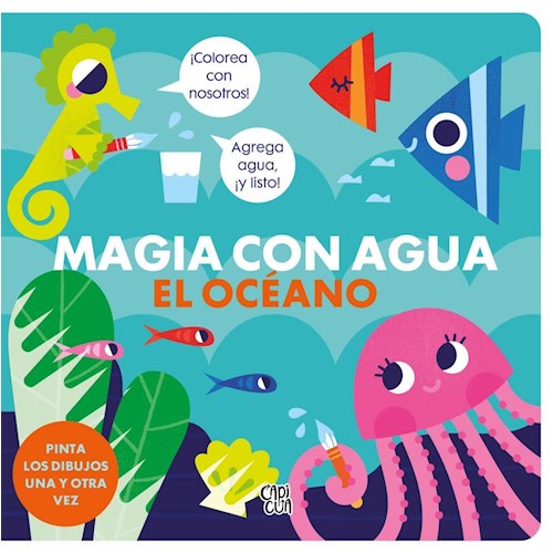 Papel MAGIA CON AGUA - EL OCÉANO