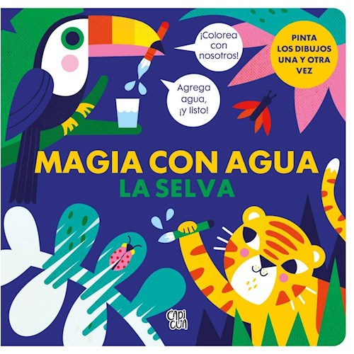 Papel MAGIA CON AGUA - LA SELVA