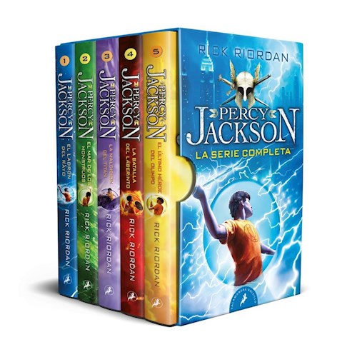 Papel ESTUCHE PERCY JACKSON NAVIDAD (OLIMPO)