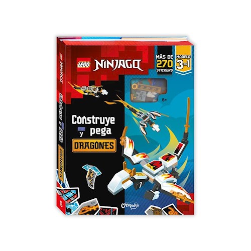 Papel LEGO CONSTRUYE Y PEGA NINJAGO