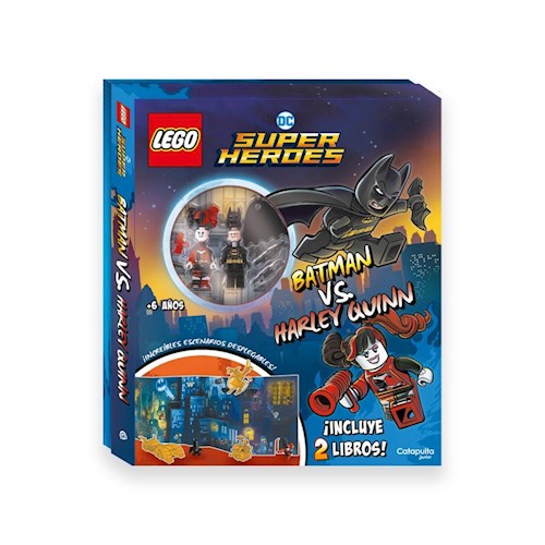 Papel LEGO LANDSCAPE: BATMAN VS. HARLEY QUINN
