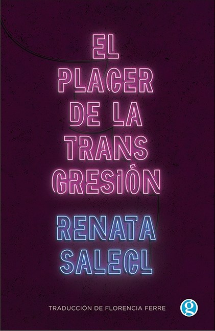 Papel EL PLACER DE LA TRANSGRESIÓN