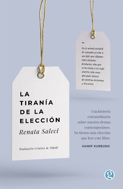 Papel LA TIRANÍA DE LA ELECCIÓN
