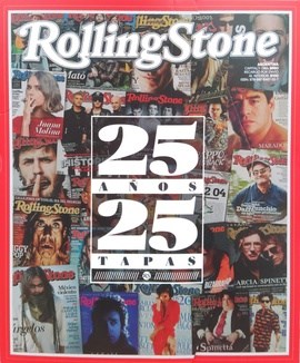 Papel ROLLING STONE 25 AÑOS 25 TAPAS