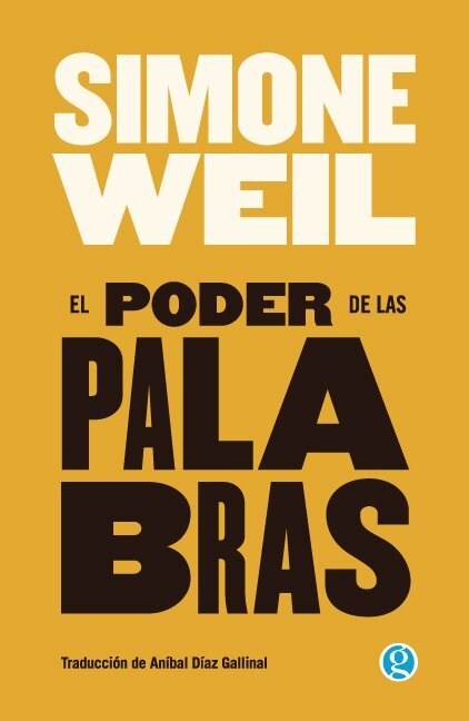 Papel EL PODER DE LAS PALABRAS