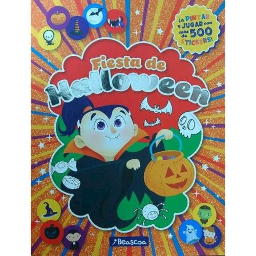Papel Fiesta De Stickers +500 Halloween