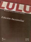 Papel LULU EDICION FACSIMILAR- (REVISTA DE TEORIAS Y TECNICAS MUSICALES)