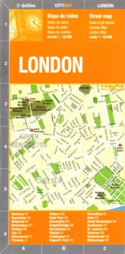Papel LONDON CITY MAP