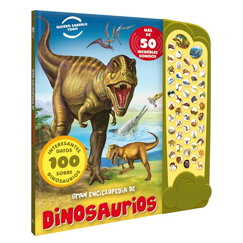  Gran Enciclopedia De Dinosaurios Con Sonidos