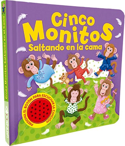  Cinco Monitos Saltando En Una Cama