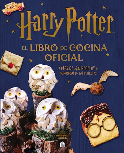 Papel HARRY POTTER EL LIBRO DE COCINA OFICIAL MAS DE 40 RECETAS (CARTONE)