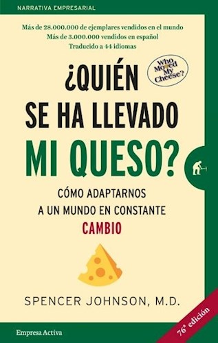 Papel Quien Se Ha Llevado Mi Queso? Ed. 20 Aniversario (Arg)