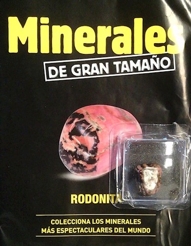 Papel RODONITA MINERALES DE GRAN TAMAÑO  COLECCIONA LOS MINERALES MAS ESPECTACULARES DEL MUNDO