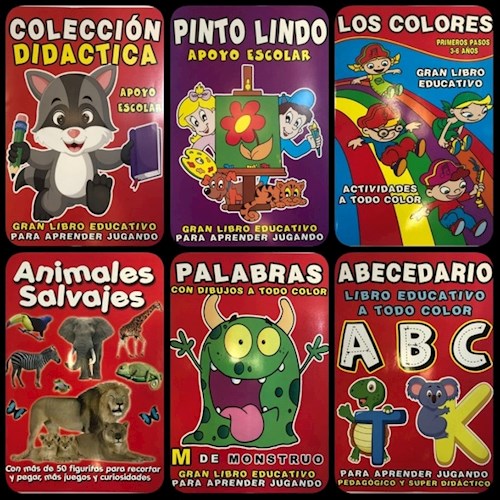 Papel COLECCION DIDACTICA PARA COLOREAR 16 PAG