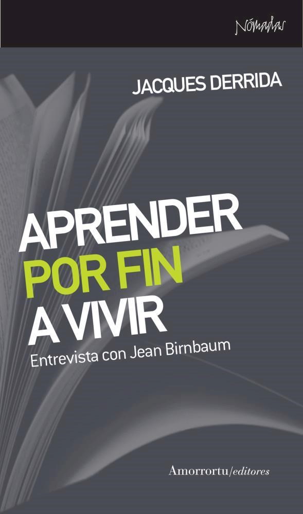papel Aprender por fin a vivir