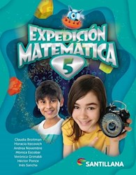 Papel EXPEDICION MATEMATICA 5 SANTILLANA (ANILLADO) (NOVEDAD 2023)