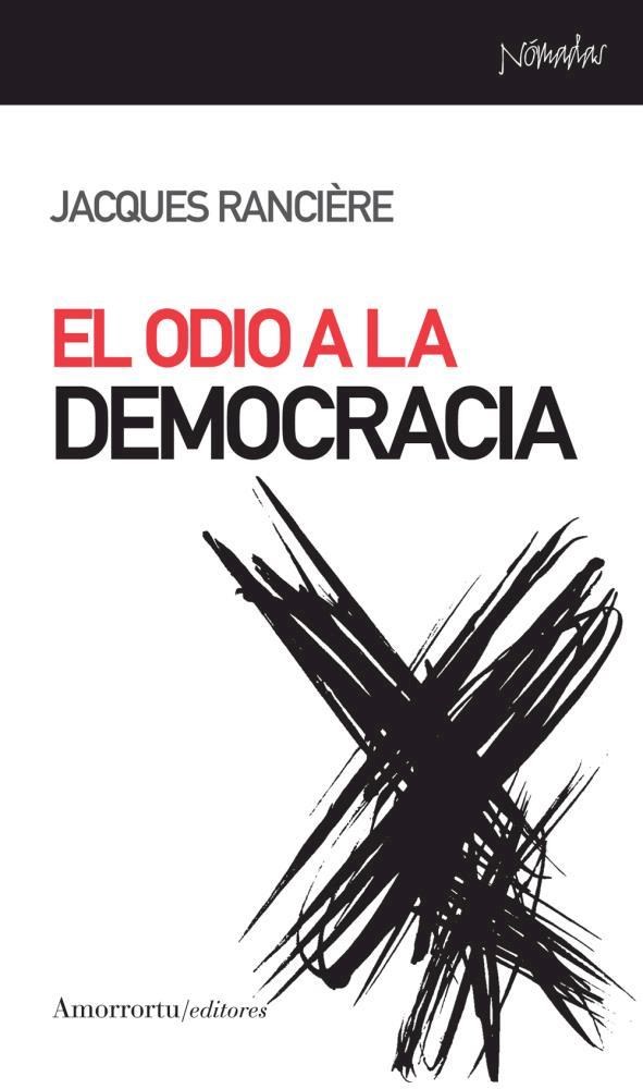 papel El odio a la democracia