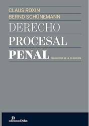 Papel Derecho procesal penal (rustica)