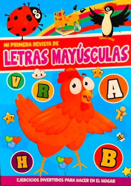 Papel MI PRIMERA REVISTA DE LETRAS MAYUSCULAS AYUDA ESCOLAR
