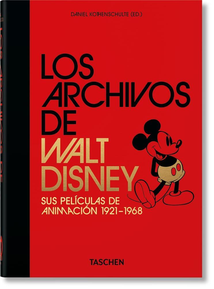 Papel Los Archivos De Walt Disney: Sus Peliculas De Animacion