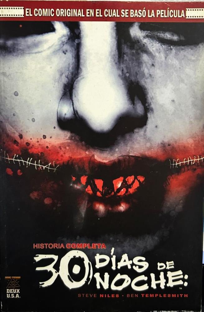 Papel 30 DIAS DE NOCHE HISTORIA COMPLETA