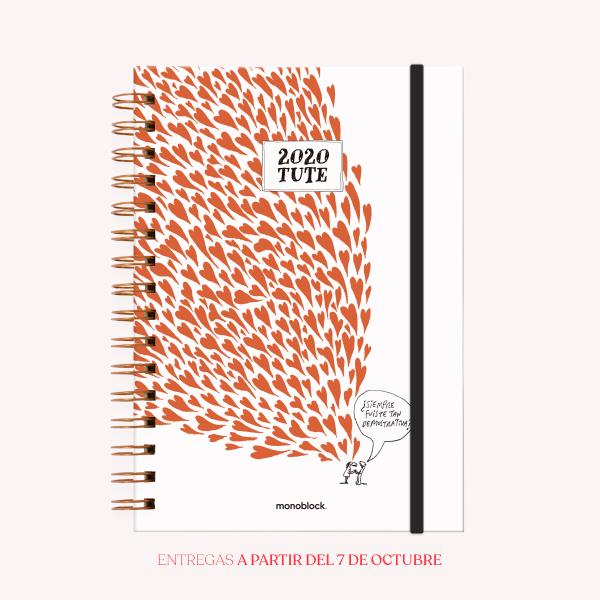  AGENDA 2020  MONOBLOCK  TUTE  AMOR