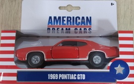 Papel PONTIAC GTO 1969 AMERICAN DREAM CARS