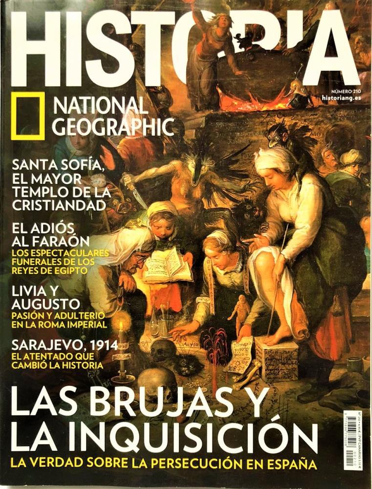 Papel HISTORIA NATIONAL GEOGRAPHIC LAS BRUJAS Y LA INQUISICION