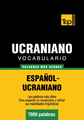 E-book Vocabulario Español-Ucraniano - 7000 Palabras Más Usadas