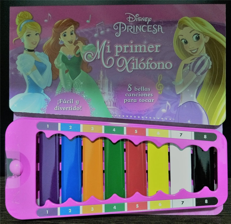 Papel DISNEY PRINCESAS COLECCION MI PRIMER XILOFONO