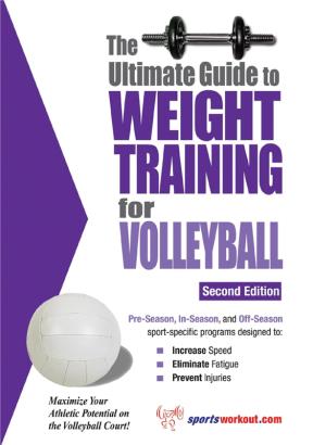 E-book The Ultimate Guide To Weight Training For Volleyball