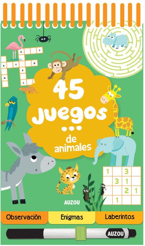 Papel 45 Juegos De Animales