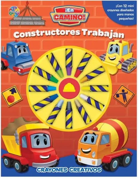 Papel Constructores Trabajan *Crayones Creativos*