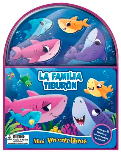 Papel Familia Tiburon *Mini Diverti Libros*, La