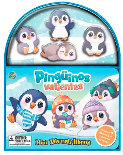 Papel Ping?Inos Valientes *Mini Diverti Libros*